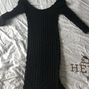 Bebe black dress